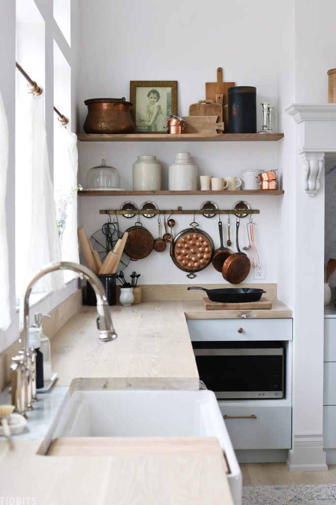 Antique European kitchen