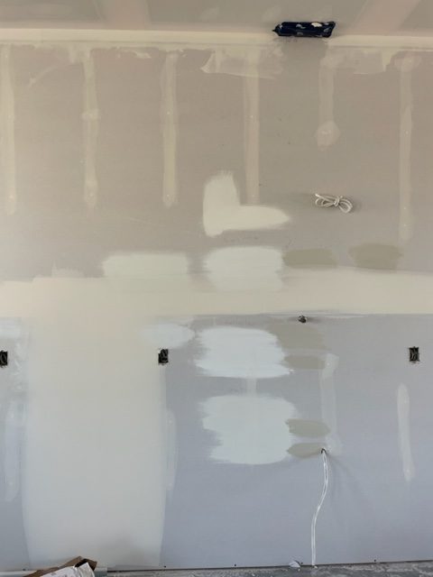 Paint Samples on Wall