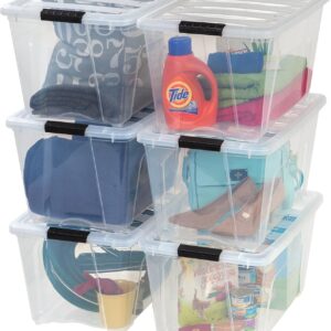 Clear Storage bins