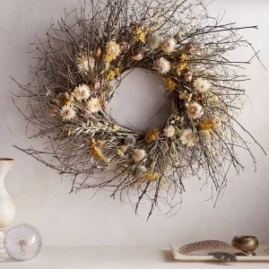 Dried wreath