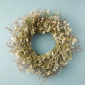 Spring meadow wreath