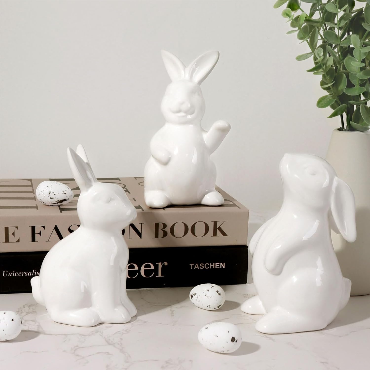 Ceramic Bunny Decor