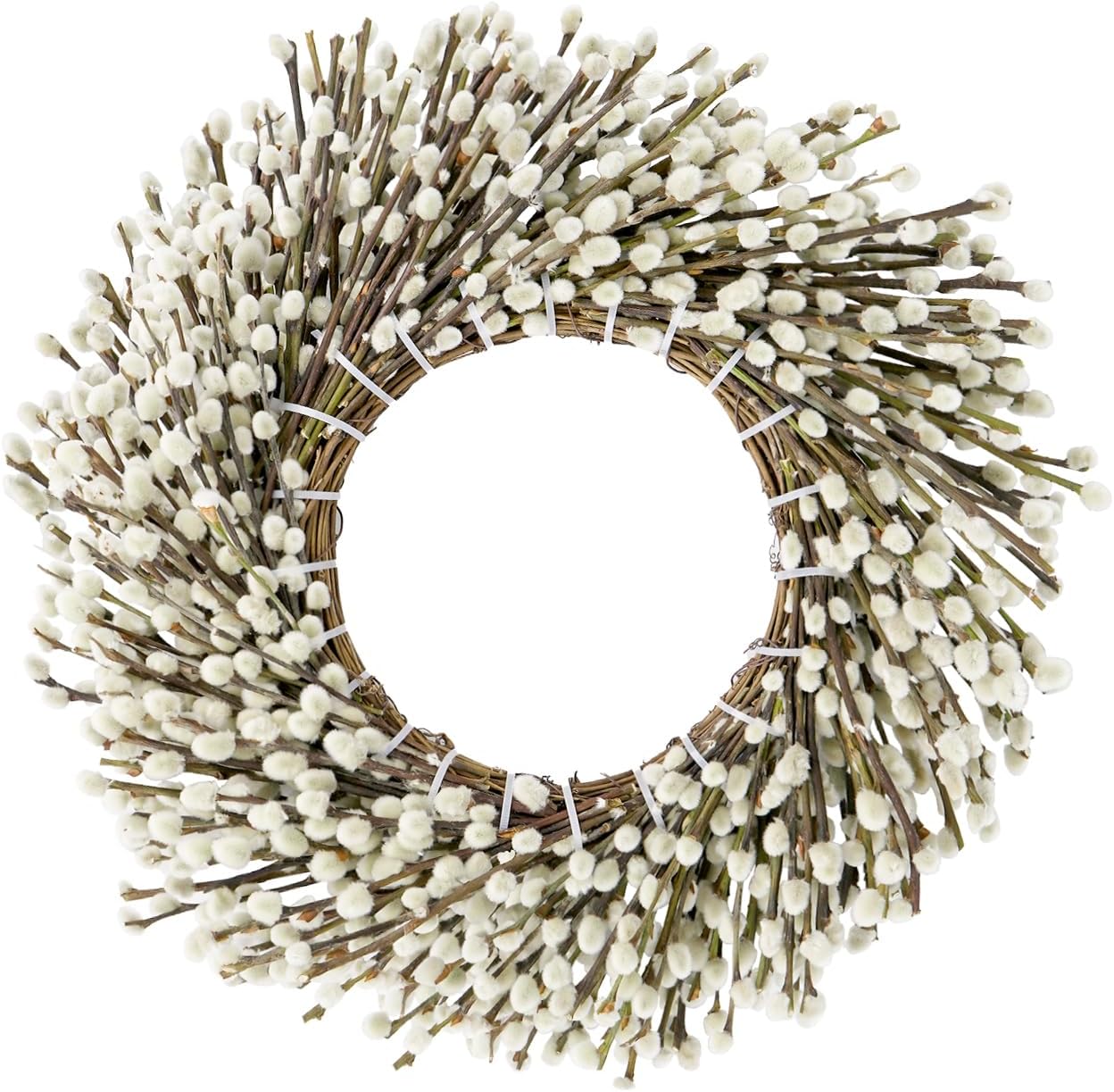 Pussy willow wreath