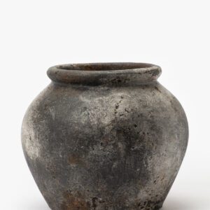 aged terracotta jar