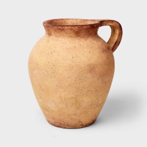 single handle ceramic vase