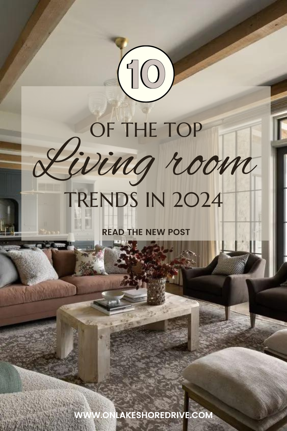 The top 10 living room trends for 2024 - on lakeshore drive