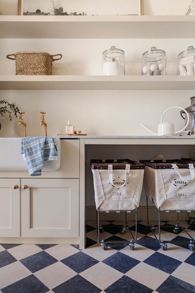 big hampers in laundry room