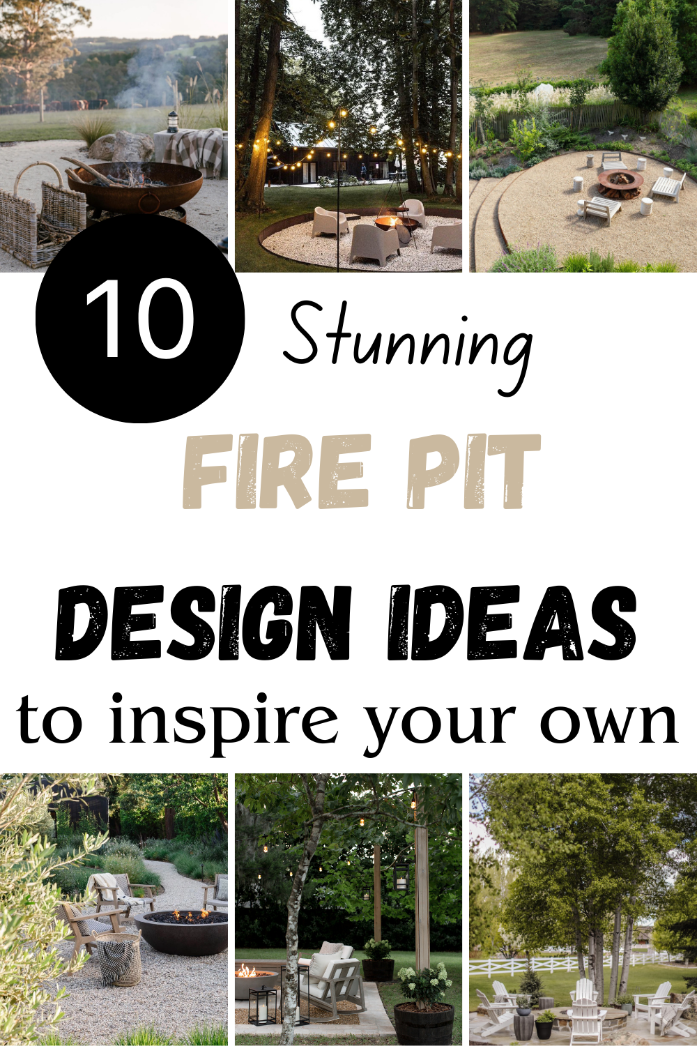 10 best fire pit design ideas to copy - on lakeshore drive