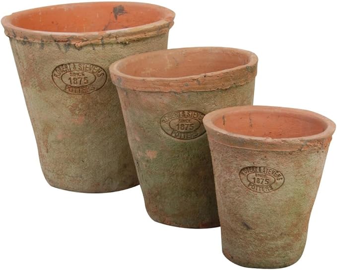 Aged Terracotta Pots
