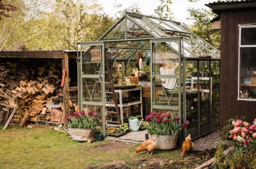 aluminium greenhouse