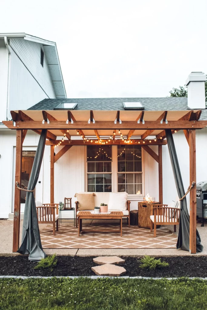 diy outdoor pergola