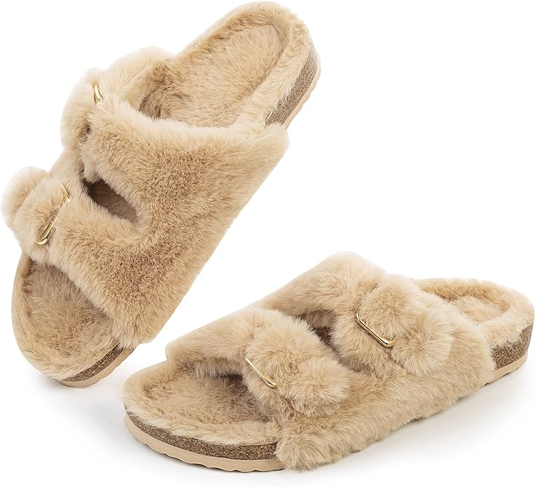 Fluffy Sandals