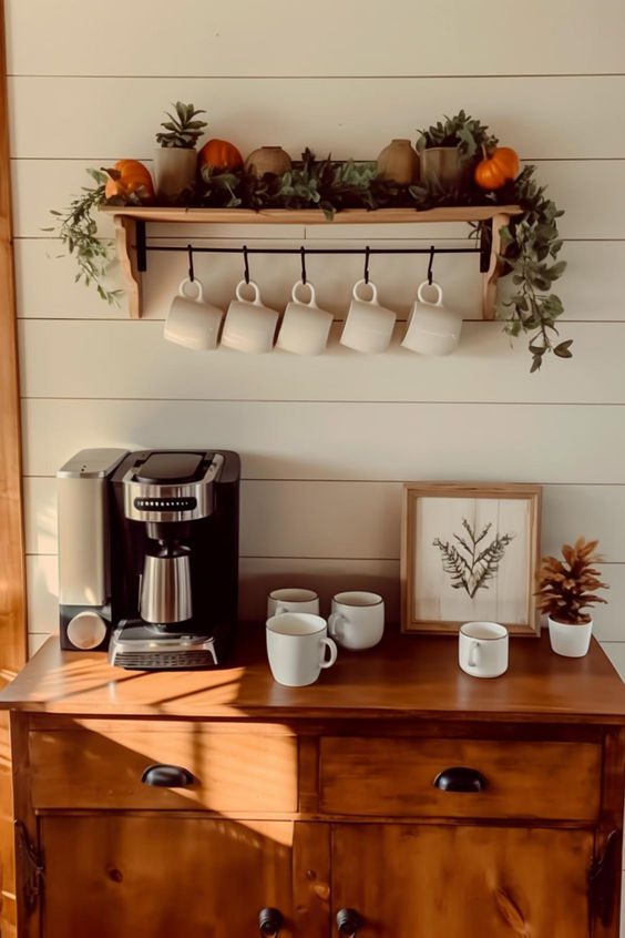 farmhouse coffee corner