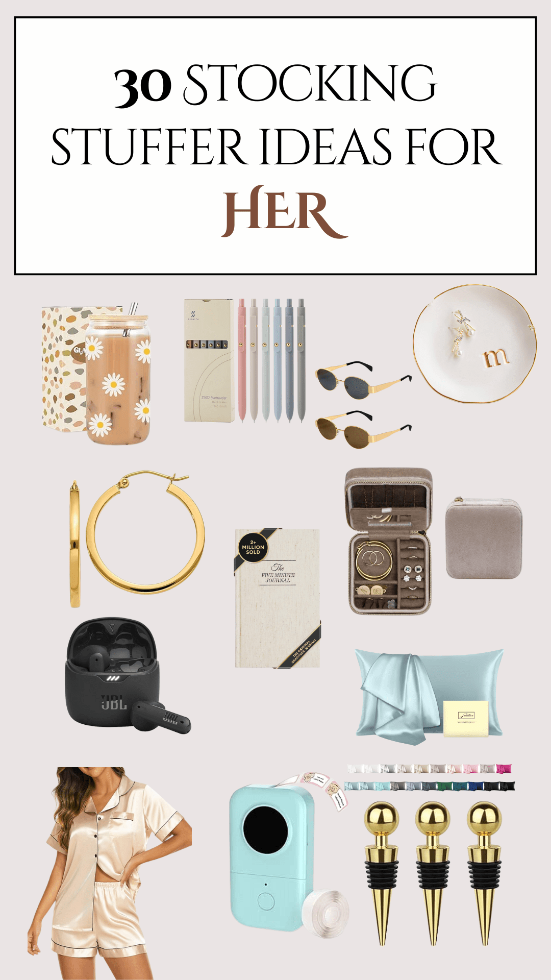 30 great stocking stuffer ideas for HER