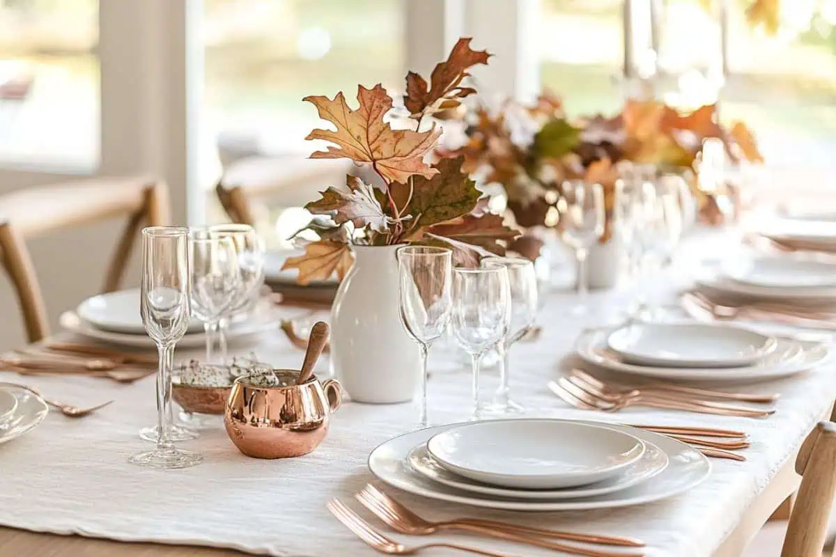 fall tablescape